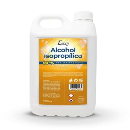 Luccy 99.9% Isopropyl Alcohol 5L | IPA Liquid Cleaner