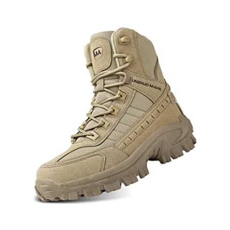 5.AA B21 Army Boots & Ranger Ankle Boots Unisex Desert Yellow 43 EU