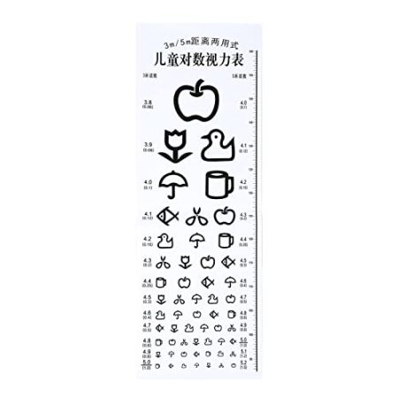 ULTECHNOVO Standard Eye Chart for Children for Exams