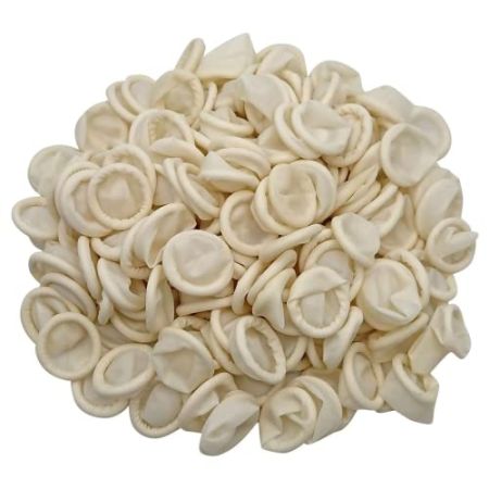 100 Pcs Protège-Doigts en Latex, Couvre-Doigts Moyens Jetables pour Réparation électronique, Peinture, Nettoyage de Bijoux, Manucure, Industriel