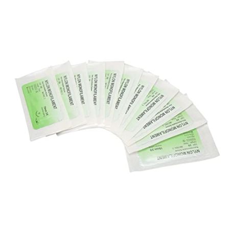 Pack of 12 Suture Threads with Needle for Doctors and Students