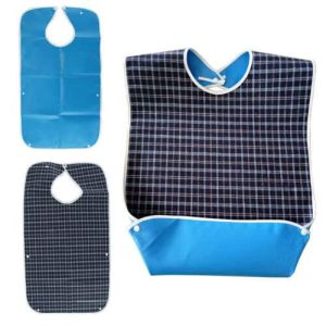 Xingdianfu Waterproof Adult Bib - Washable and Durable - Meal Protection for Men, Women, Seniors