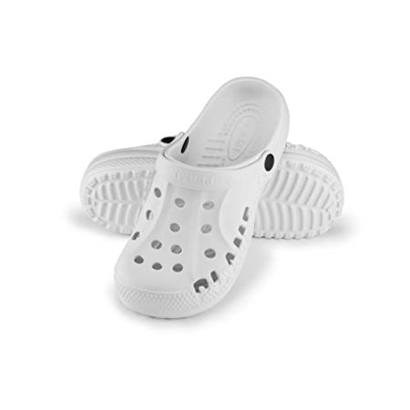 ESTRO Sabots Homme Clogs Femme - Unisexe Sabot Jardin Femme Mules Homme Sabot Plastique Homme Léger Gomme Sabot Femme A78 (41, Blanc)