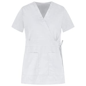 B-Well Laura Kasacks Tunique De Soins Pour Femme Blanc XL