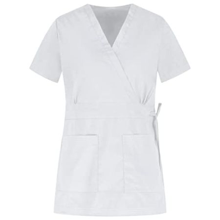 B-Well Laura Kasacks Tunique De Soins Pour Femme Blanc XL