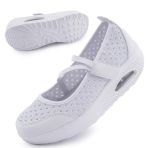 Git-Up Femmes Confortable Travail Infirmière Chaussures Antidérapantes Réglable Respirant Walking Buffer Fitness Casual Nursing Orthèse Baskets