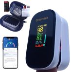 Professional Finger Oximeter - Finger Oximeter - 4 Parameters SpO2, PR, PI, RR - Certified - Bluetooth Finger Oximeter - Connect Oximeter - Oximeter