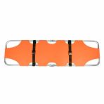 NVYAZJ Portable Folding Medical Stretcher, Emergency Transport Stretcher Trolley with Two Stainless Steel Bars, Capacity 350 Pounds