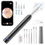 Jkevow Otoscope Oreille, Camera Oreille 1080P HD Kit d'élimination du cérumen