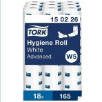 Tork Pre-Cut White Examination Roll Sheets C1, Ultra-Strong, 2-Ply, 18 X 165 Sheets, 150226