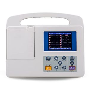 GKPLY Moniteur ECG/EKG Portable Professionnel Avec Papier