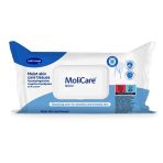 MoliCare Skin - Lingettes Imprégnées Pour Toute Occasion - Enrichies à la Camomille - pH Neutre à la Peau - Sachet de 50 Unités