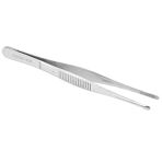 5.5 Inch Non-Slip Serrated Surgical Forceps for Electrical Repair