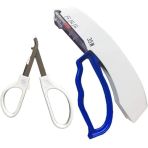 Disposable Skin Stapler with 35 Preloaded Wires and Staple Remover, Surgical Suturing Practice Kit for First Aid