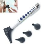 Mini Otoscope Oreille, Otoscope LED, Ensemble de Spéculum Auriculaire, 3x Zoom, Portable Mini Visual Ear Inspection Tool avec 3 Têtes Remplaçables