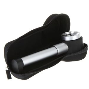 High-Quality Skin Magnifier with 10x Magnification and LED Lighting - Dermatoscope with Hard Case