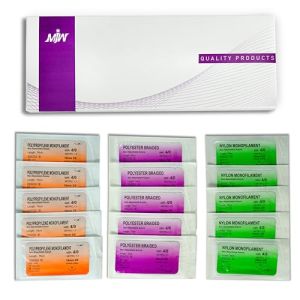 MJW Fils De Suture - 15 Pièces Pour La Pratique Idéale