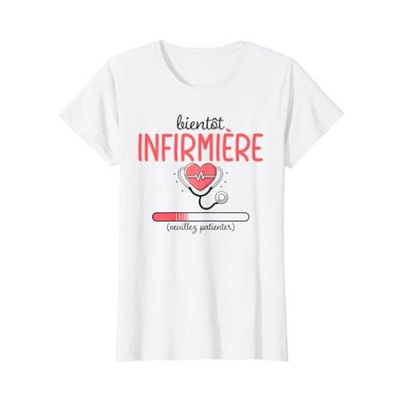 Métier Bientôt Infirmière En Cours Future Infirmière T-Shirt