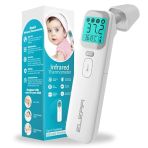 ELERA Forehead Thermometer, Suitable for Children, Contactless Measurement, Multi-Mode Switching, with Silent Mode and Temperature Display Screen