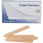 ECONOMY Lot de 100 Abaisse-Langues 150 x 17 mm - Idéal pour le Diagnostic Médical