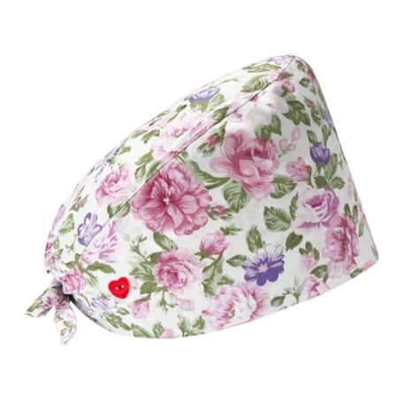 SCJJZ Charlottes médicales à Usage Unique,Bonnets Femme,Bonnet d'infirmière Dentaire Bonnet de Femme médecin Bonnet d'infirmière de Salle d'op...