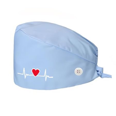 Bonnet Gommage Bouffant, Calot Chirurgien, Bonnet en tissu pour infirmière, Unisexe pour Sanitaire, Médecin, Infirmière, Dentist -Taille Unique ...