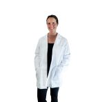 Fabiola Amor, Blouse de laboratoire, blouse sanitaire, manches longues, uniforme couleur blanche, blanc, XXL