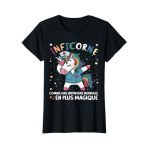 Inficorne Humour Infirmière Licorne Cadeau Pour Infirmière T-Shirt