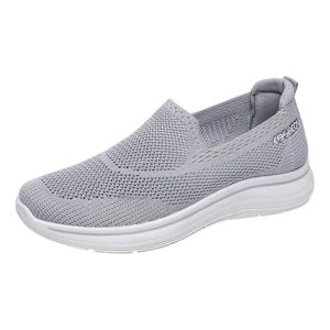 Femme Running Baskets Chaussures Outdoor Running Gym Fitness Sport Sneakers Style Multicolore Respirante Mode Compensées Basket Femmes