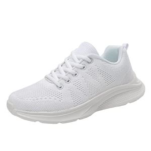 Chaussures Orthopédiques Pour Femme Basses Sport Baskets À Lacets En Respirante à La Mode Chaussures Pour Femmes Talon Bas Coupe Plate Décontractées