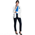 Blouse de Consultation 28" en Blanc Pour Femme - Project Lab by Cherokee