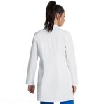 Modern Women's Blouse – Project Lab Collection by Cherokee – 33-Inch Center Back Length – Knit Details