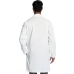 Cherokee Unisex Modern Fit Lab Coat in Polyester & Cotton Twill - Four Button Front Closure