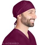 Cherokee Brand Adjustable Hospital Calot - Burgundy Color