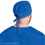 Adjustable Dentist Calot - Royal Blue - Rear Elastic for Optimal Fit