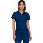 Polo Médical Femme Cherokee Pouvant Être Rentré Boutonné Ultra-Doux Respirable Et Facile À Entretenir - Gris Etain V 10408