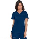 Women's Cherockee Tunic - V-Neck Medical Top, Ultra Soft and Breathable - Pewter V 6268