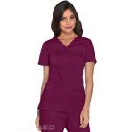 Women's Cherockee Tunic - V-Neck Medical Top, Ultra Soft and Breathable - Pewter V 6275