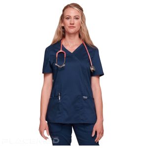 Modern Nurse Tunic - V-Neck Ultra Soft, Durable, Breathable Top