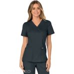 Modern Nurse Tunic - V-Neck Ultra Soft, Durable, Breathable Top - Navy V 6250