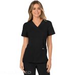 Modern Nurse Tunic - V-Neck Ultra Soft, Durable, Breathable Top - Navy V 6245