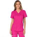 Modern Nurse Tunic - V-Neck Ultra Soft, Durable, Breathable Top - Navy V 6248