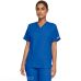 Tunique médicale femme Col V - Polyester et popeline de coton - Confortable V 6235