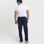 Antibacterial and Stain-Resistant Medical Pants in Microfiber - Santiago Unisex - Navy Blue