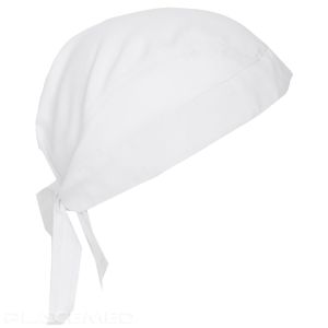 White Surgical Cap Unisex - Creyconfé Palermo