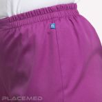 Women's Hospital Pants - Creyconfé Santander Basics Microfiber - For a Neat Look - Fuchsia