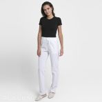 Pantalon Médical Blanc ou Ecru - Pantalon Creyconfé SIBU Fonctionnel, Confortable et Respirant - Blanc