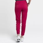 Pantalons Médicaux pour Femmes - Modèle Creyconfé SEÚL Elastiqué Style Sportif Anti-fluides et Anti-taches - Framboise