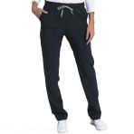 Pants for Nurses and Dental Assistants - Creyconfé Seattle Elasticated with Drawstring - Jean V 6196