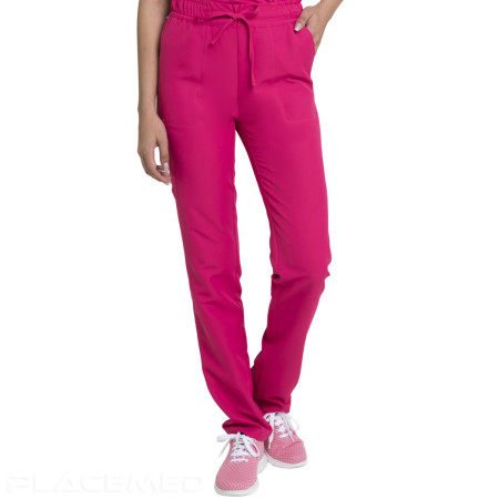 Pantalons Médicaux Unisex - Pantalons Creyconfe SPLIT Multifonctionnels et Ultra Confortables - Fuchsia